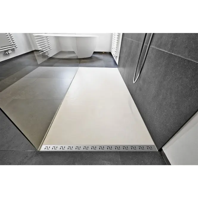 Lineárny sprchový žľab Vent 600 brúsený povrch,2