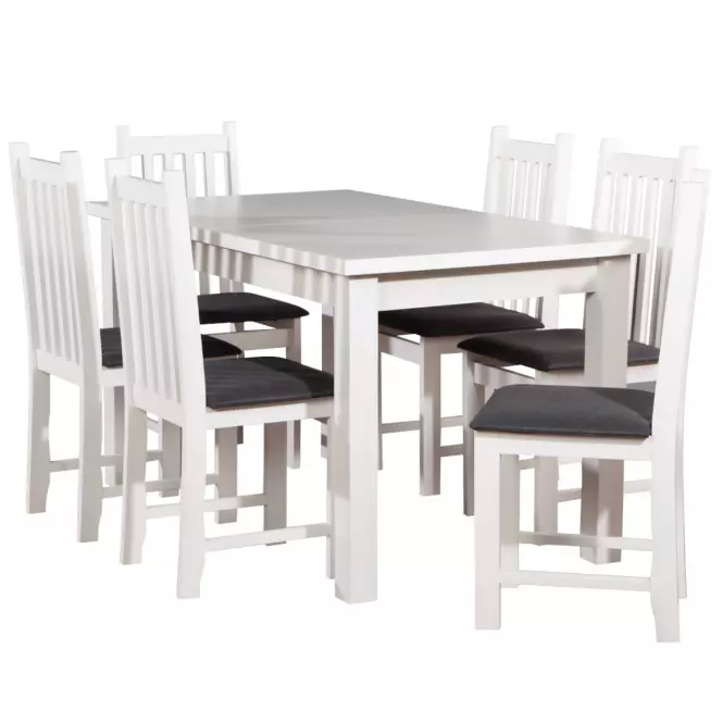 Rozkladací stôl ST28 140/180x80cm biely