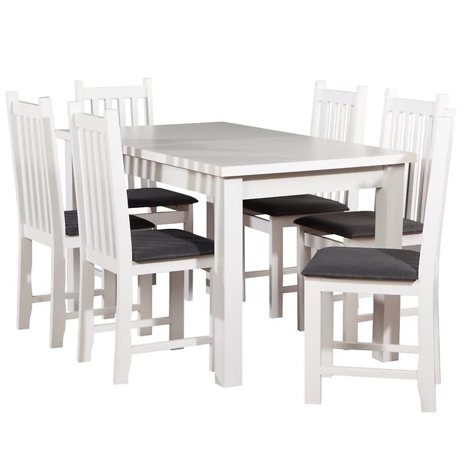 Rozkladací stôl ST28 140/180x80cm biely