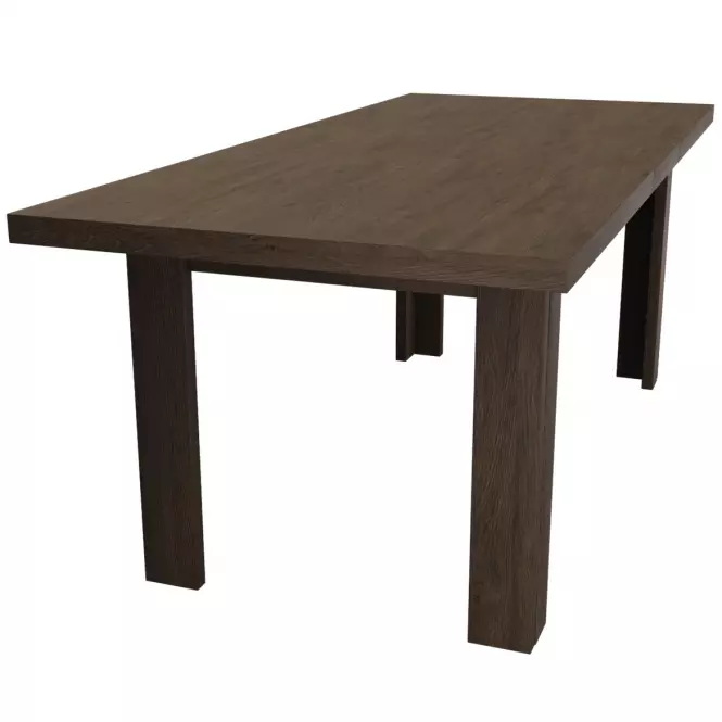 Rozkladací stôl Indianapolis 160/200x90cm  jaseň tmavý