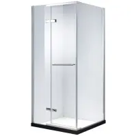 Sprchový kút obdĺžnikový Valentina 100/80/190 číre sklo 6 mm