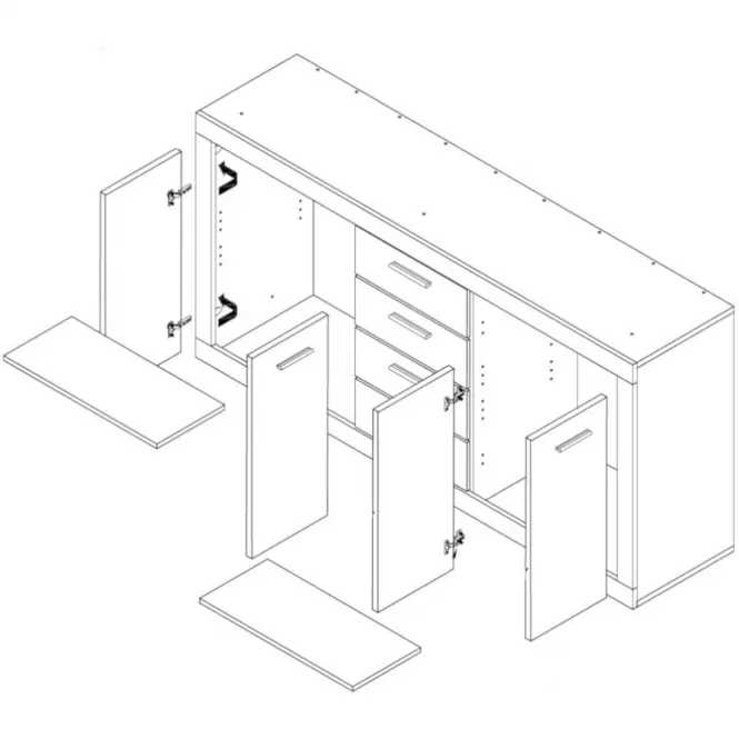 Komoda Cava CVK28-Q45