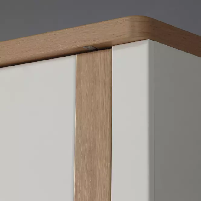 Komoda Tuluza TUZK221B biela/artisan