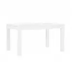 Rozkladací stôl Tuluza PRTT402 140/240x90cm biela lesklá/biela