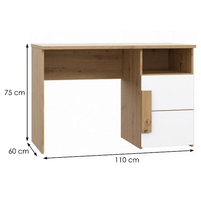 Písací stôl Arkina LBLT21-C804 042025