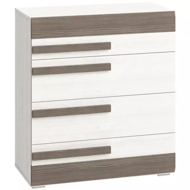 Komoda Blanco 08 86 borovica snežná/new grey