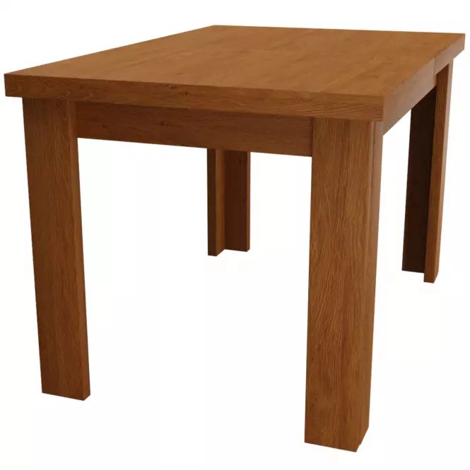 Rozkladací stôl 120/160x80cm jasan svetlý