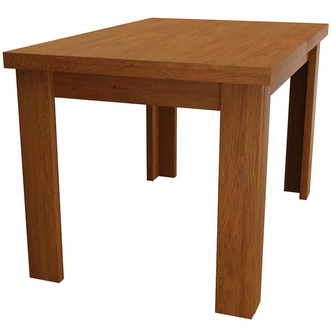 Rozkladací stôl 120/160x80cm jasan svetlý