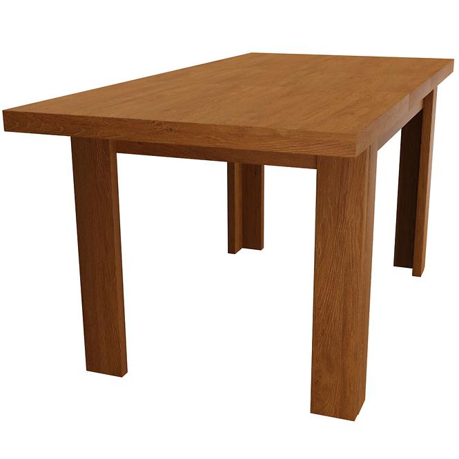 Rozkladací stôl 120/160x80cm jasan svetlý