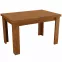 Rozkladací stôl 120/160x80cm jaseň svetlý