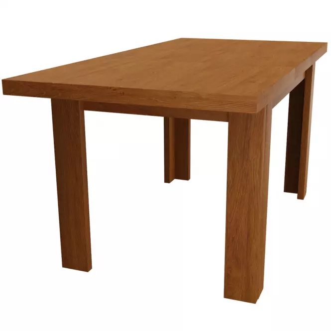 Rozkladací stôl 120/160x80cm jaseň svetlý,4