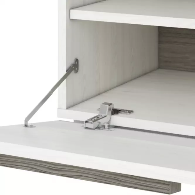 Skrinka na topánky Blanco 20 96 borovica snežná/new grey,2