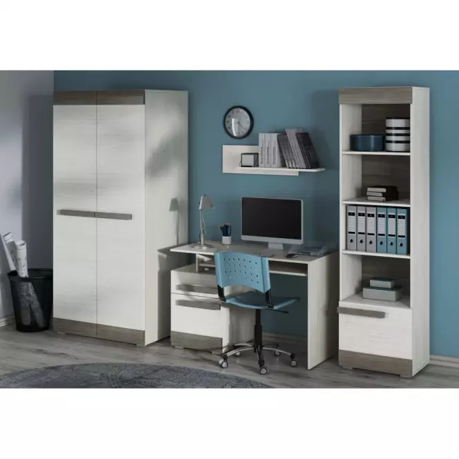 Posteľ Blanco 34 150 borovica snežná/new grey
