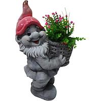 Gnome s kvetináčom UA10-1834C