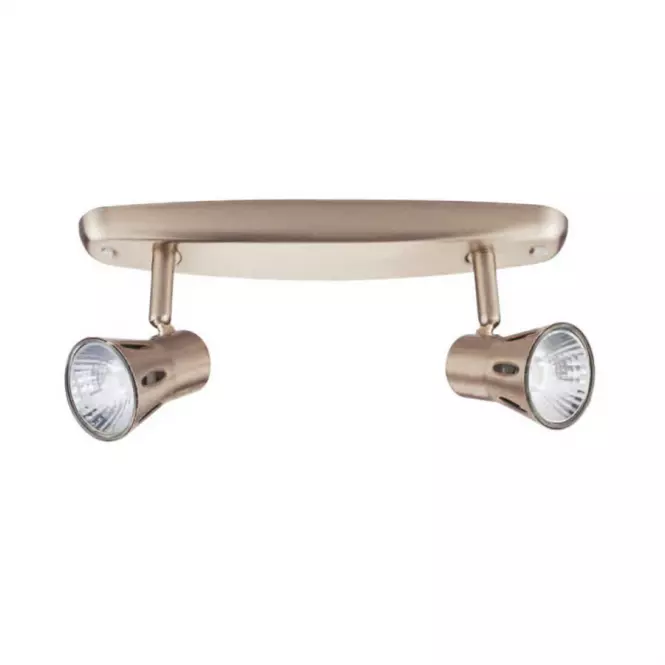 Luster GU1058-2b Saténový chróm LS2