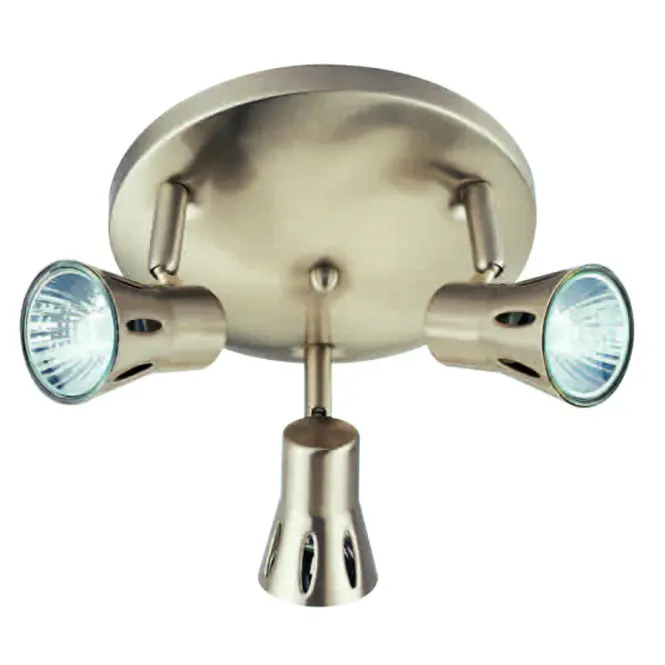 Luster GU1058-3R Saténový chróm LS3,2