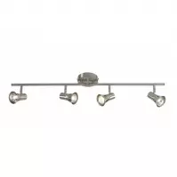 Luster GU1058-4TU Saténový chróm LS4