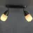 Luster R5018-2b Saténový chróm LS2