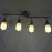 Luster R5018-4TU Saténový chróm LS4