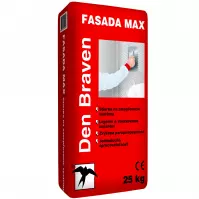 Den Braven Fasáda Max lepiaca a stierková zmes 25 kg