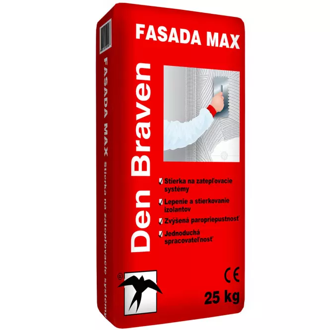 Den Braven Fasáda Max lepiaca a stierková zmes 25 kg