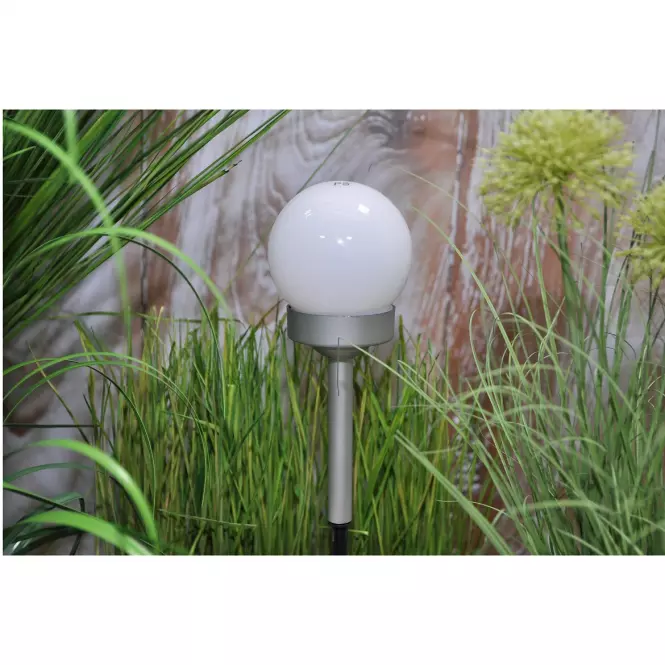 Solárna lampa 1 LED RGB BY-131579