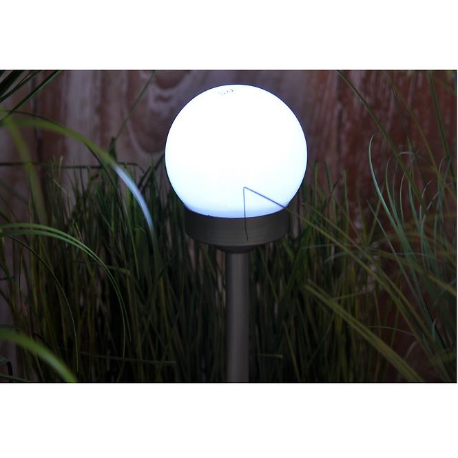 Solárna lampa 1 LED RGB BY-131579