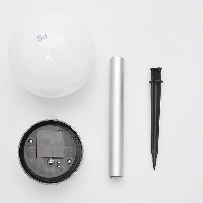 Solárna lampa 1 LED RGB BY-131579