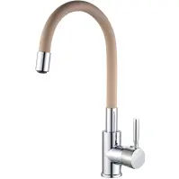 Flexibilná drezová batéria béžová Samba M7179SD