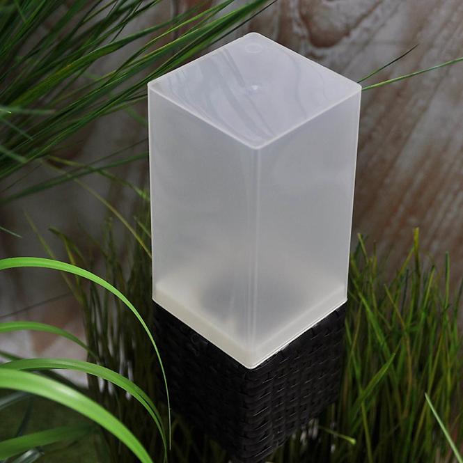 Solární svítidlo 4 LED 42cm 3050S ratan