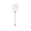 Solárna lampa 4 LED BY-131580 guľa biela 20,2