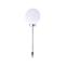 Solárna lampa 4 LED BY-131580 guľa biela 20,2