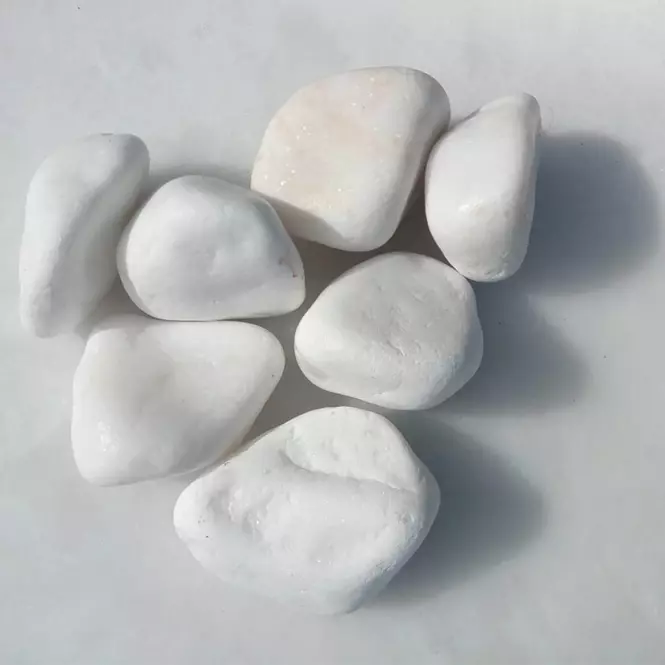 Kameň alpský snehobiely 2-4cm 10kg