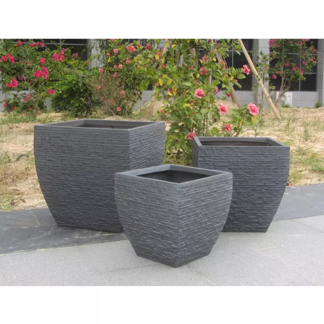 Kvetináč LT23967-4S 44.5x44.5x44.5 cm,3
