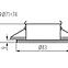 Stropné svietidlo Qules AC O-C/M 26304,2