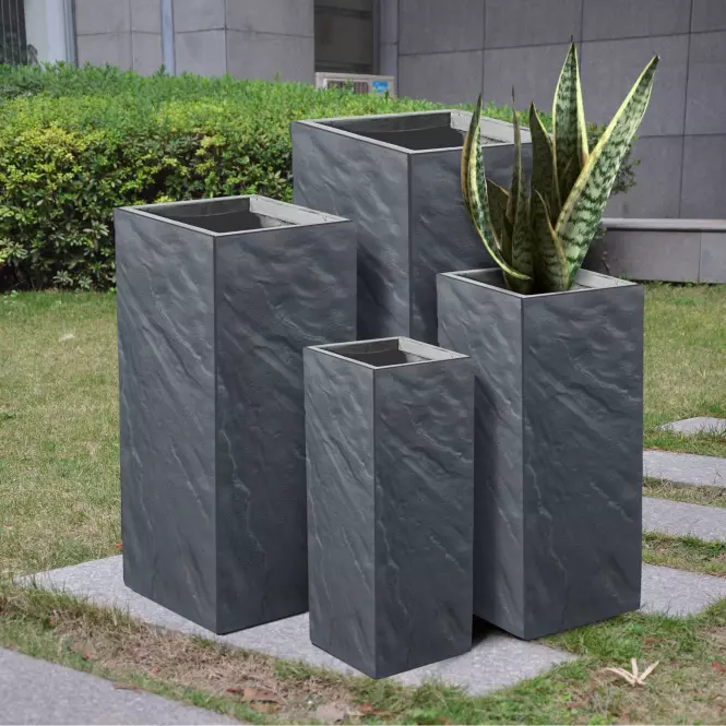 Kvetináč LT23578-4S 26.5x26.5x60.5 cm,3
