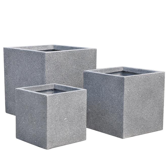 Kvetináč LT23810-4S 24.5x24.5x25.5 cm