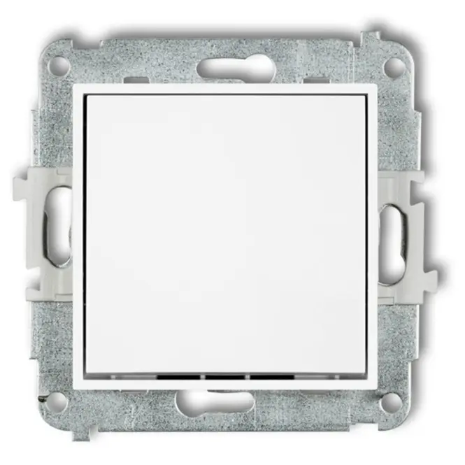Jednopólový vypínač biely MWP-1 MINI