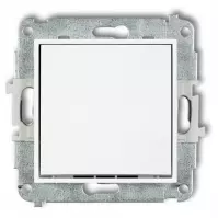 Vypínač jednoduchý biely MWP-1 MINI