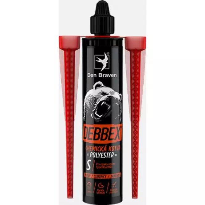 Den Braven Chemická Kotva So Styrénom Silver Line 300ml