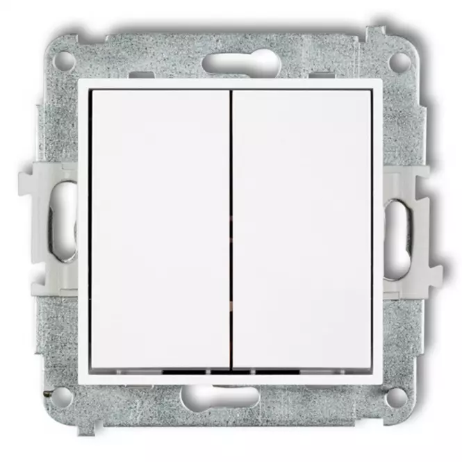 Vypínač na svetlo biely MWP-2 mini