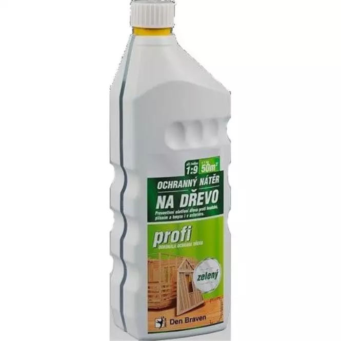 Den Braven Ochranný náter na drevo Profi 1kg