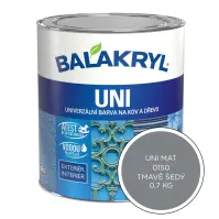 Balakryl Uni Mat 0150 tmavosivý 0,7kg