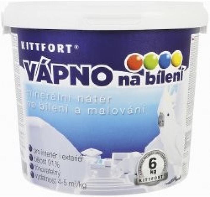 Vápno hasené Kittfort  6 kg