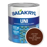 Balakryl Uni Mat 0245 tmavohnedý 0,7kg