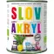 Slovakryl Základná farba mat biela 0,75 kg