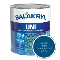 Balakryl Uni Mat 0460 Tmavé Modrý  0,7kg