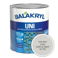 Balakryl Uni Mat 0105 Svetlo Sivý 0,7kg