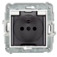 Zásuvka hermetická biela MGPB-1ZP mini