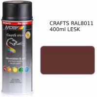 Crafts Hnedý Ral 8011 400 Ml 696084